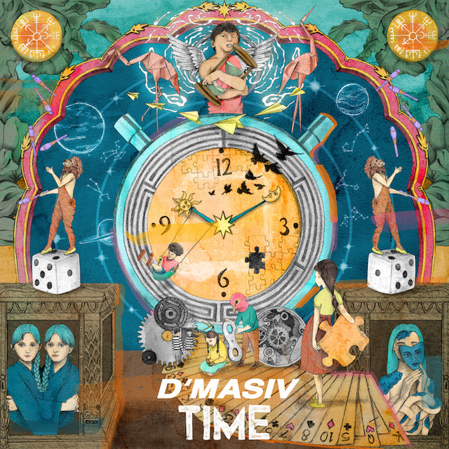 It's about time: The cover artwork of D'MASIV's new album 'TIME'. (Courtesy of D'MASIV)