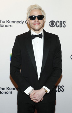 Off to space: Pete Davidson attends the 44th Kennedy Center Honors at The Kennedy Center on Dec. 5, 2021 in Washington, DC. Davidson has been confirmed for a ride to the edge of space courtesy of Jeff Bezos' Blue Origin astro-tourism company.