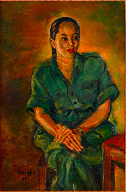 On display: A portrait of Tanja Dezentjé, 1947 by Sudarso. (Courtesy of Christin Kam)