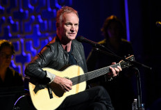 Protest in song: Sting performs live on Jan. 28, 2020 in “iHeartRadio LIVE with Sting” at the iHeartRadio Theater in Burbank, California. The singer has dedicated an acoustic rendition of 1985’s “Russia” to Ukrainians in an Instagram post. Other pop and rock stars have also protested the Russian invasion of Ukraine in public statements or by cancelling tours.