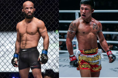 Demetrious Johnson (left) is set to face Rodtang Jitmuangnon in a special rules super-fight at ONE X on March 26.