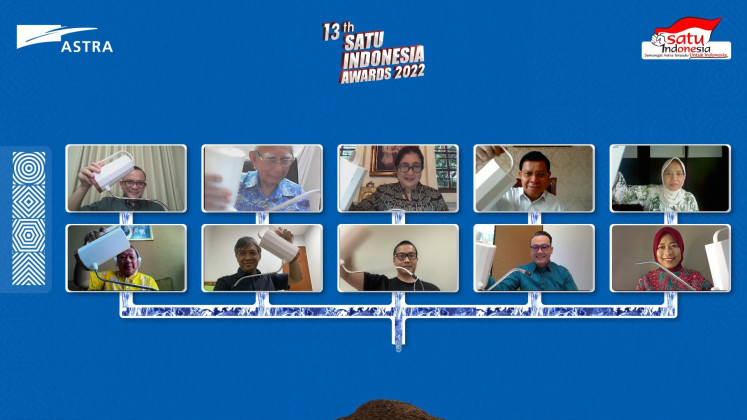 Virtual launch of the 13th SATU Indonesia Awards 2022.