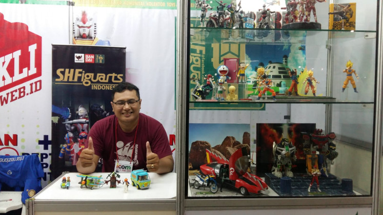 Collective hobby: S.H.Figuarts Indonesia claimed their activities had been disrupted by the ongoing COVID-19 pandemic. (Courtesy of Bennyardo Gerson)