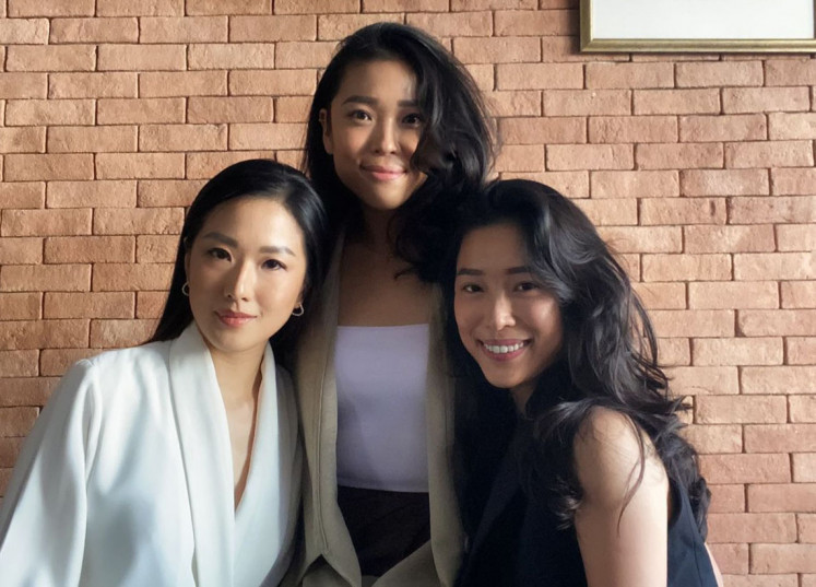 Business idea: After studying in Australia, the three childhood friends — Janet, Vanessa and Denissa —  were inspired by the fashion style of the land down under.  (Hypefast/Courtesy of Wearstatuquo)