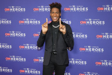 Jon Batiste attends The 15th Annual CNN Heroes: All-Star Tribute at American Museum of Natural History on December 12, 2021 in New York City. 
