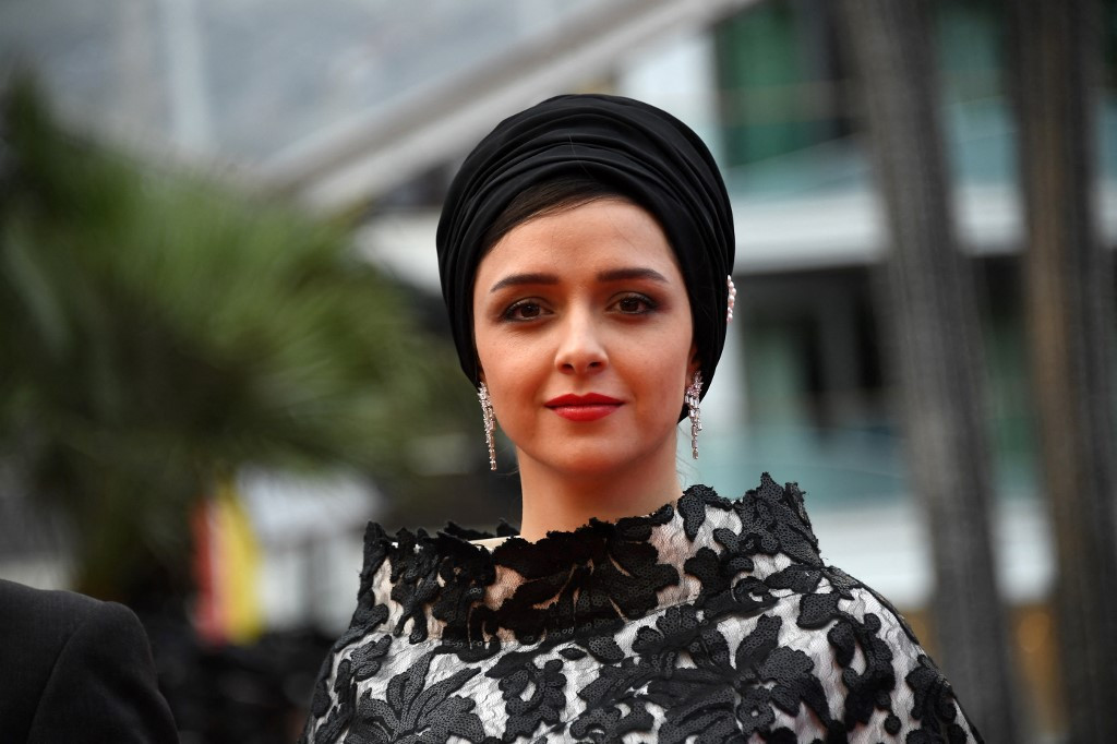 Urging change: Iranian actress Taraneh Alidoosti poses as she arrives on May 22, 2016 for the closing ceremony of the 69th Cannes Film Festival in France. Alidoosti is one of more than 250 women in the Iranian film industry that have signed a statement demanding a committee be formed to address &ldquo;systematic&rdquo; sexual harassment in the industry.