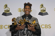 Jon Batiste crowned Grammys king with five wins including best album 