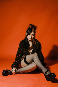 Angry debut: American singer-songwriter GAYLE scored a global hit with her major-label debut single, pop-punk number "ABCDEFU". (Courtesy of Acacia Evans)