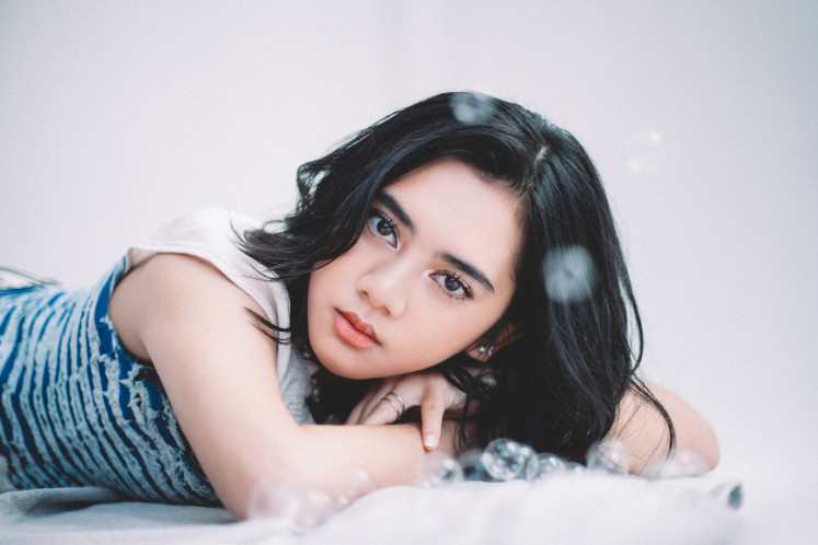 Return to form: Ziva Magnolya's chart-topping release 'Peri Cintaku' dropped on April 8 and was written by Yovie Widianto. (Courtesy of Universal Music Group)