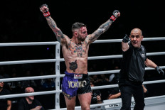 Liam Harrison earning a win over Mohammed Bin Mahmoud.