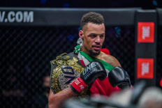 ONE lightweight kickboxing world champion Regian Eersel defends his belt at ONE: WINTER WARRIORS in 2021.