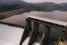 The power of water: State-owned PT Indonesia Power uses the Saguling dam in West Bandung regency of West Java to operate a hydropower plant that contributes 2.5 percent to the Java-Bali power grid.