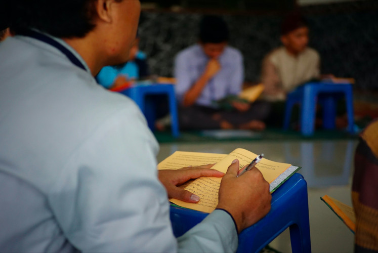 Epicenter of rituals: In many villages and communities, mosques and musalas become the places to gather for many rituals, including the communal prayers, feasts and even festivals. (Unsplash/Mataq Darul Ulum)