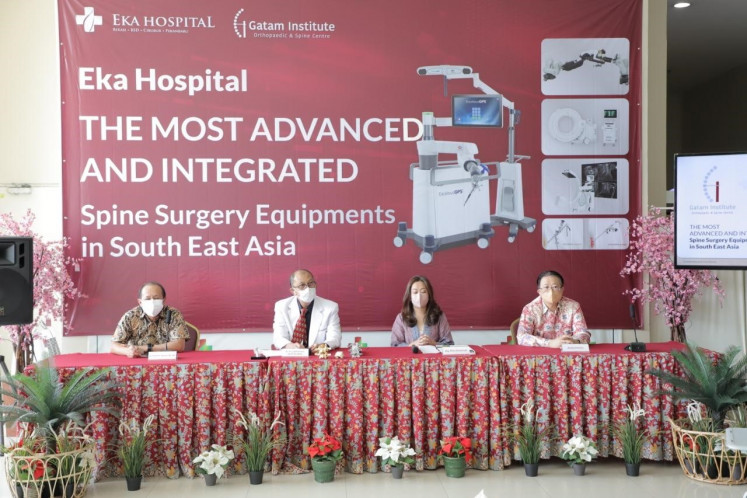 Eka Hospital upholds technological advancement in comprehensive and integrated patient treatment. Despite the ongoing pandemic, Eka Hospital prioritizes innovation to support its development. 