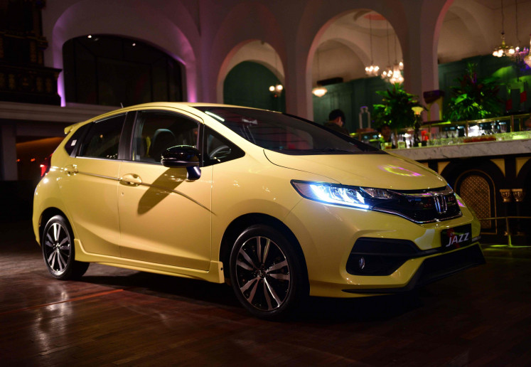 One of the best city cars: Honda Jazz became the market leader for the hatchback segment in 2018. (Courtesy of Honda Indonesia)