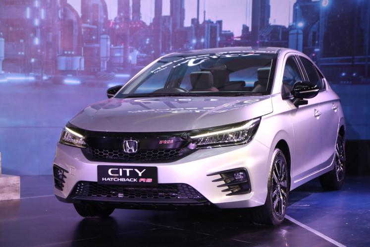 Colorful choice: Available in six colors, the new Honda City Hatchback comes with plenty of new features. (Courtesy of Honda Indonesia)
