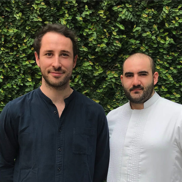 Friendly business: Paris Sorbet was founded by long-time pals Jonas Bourhis (left) and Sacha Lefebvre. (Courtesy of Jonas Bourhis Paris Sorbet)