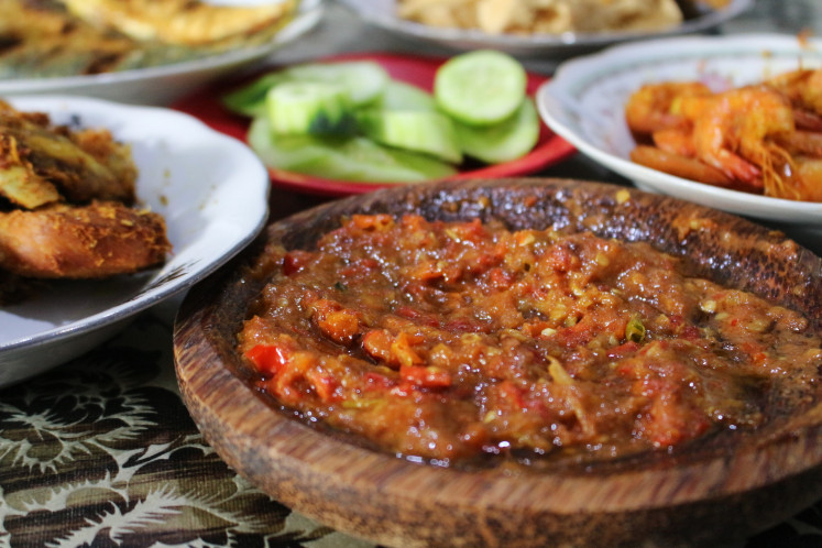 Compulsory condiment: Sambal, in one of its many forms, is a must-have on any Indonesian dining table. (Unsplash/Fahrizal Saugi)