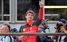 Watch F1 2022: Leclerc claims 'special' pole in home Monaco Grand Prix after Perez crashes