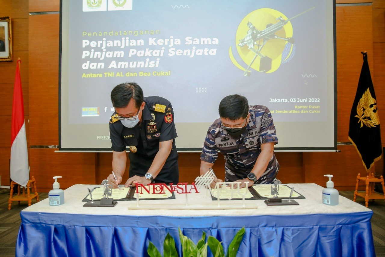 Indonesian Customs And Navy In Synergy For The Safety Of The Nation ...