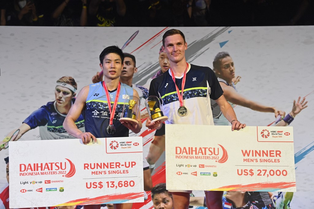Axelsen nomor satu dunia memenangkan gelar Indonesia Masters