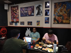 Otaku club: TORIBRO is located in the Little Osaka Food Town (LOFT) compound, Fatmawati, South Jakarta. (JP/Felix Martua)