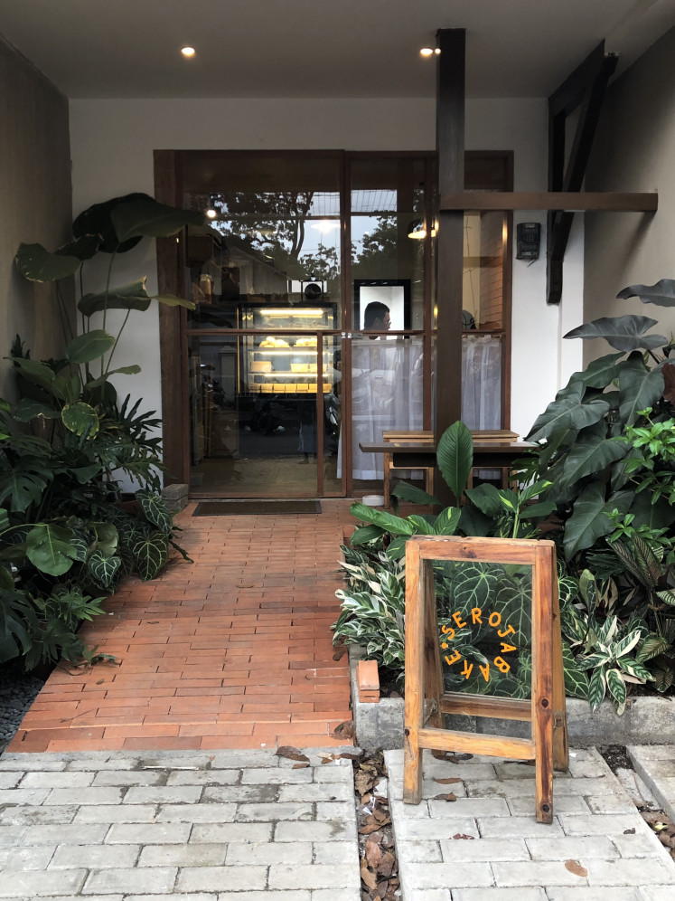 Talk of the alleyway: Seroja Bake started out from Faza's house in Plesiran, Bandung where his mother made whitelabel bread at a low price point for resellers. (Courtesy of Faza Chu)