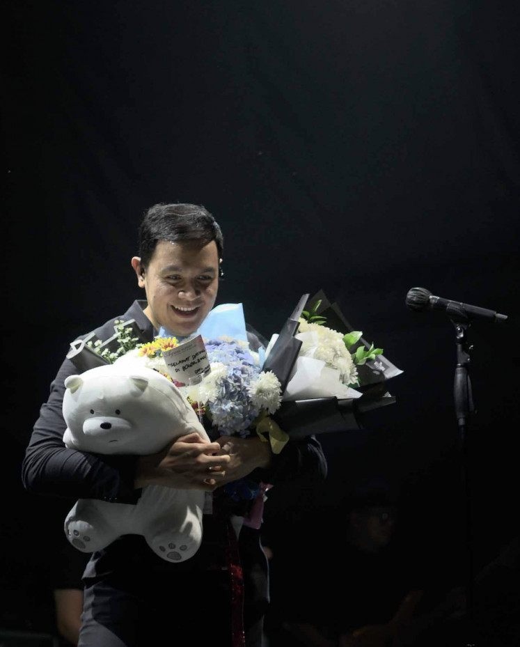 Final note: Tulus closes the inaugural Swaraya music festival on June 26 with throwback ballads and numbers from his latest album, ‘Manusia’ (Human). (Courtesy of Swaraya)