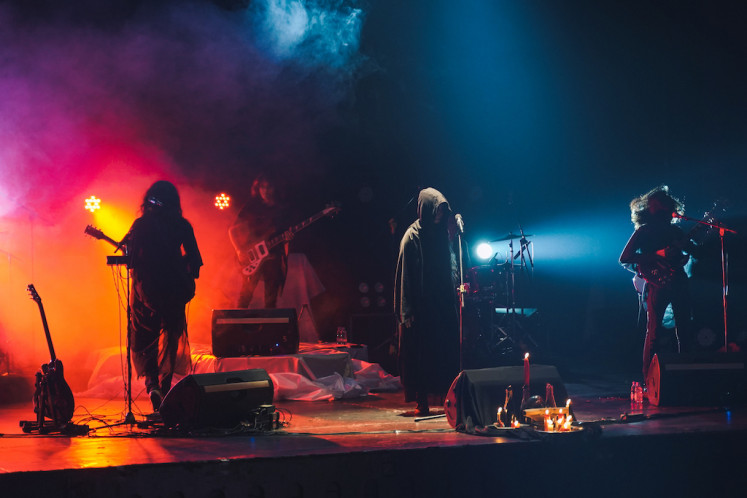 Lords of darkness: The Melting Minds' unusual style is rooted in the band's desire to 'push the limits'. (Courtesy of Boneless Records)