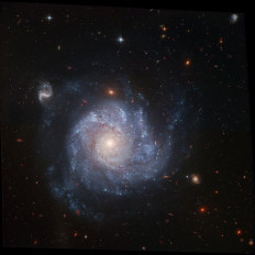 ‘Zombie star’: A 2005 image shows the spiral galaxy NGC 1309, the location of a supernova that did not result in stellar death.