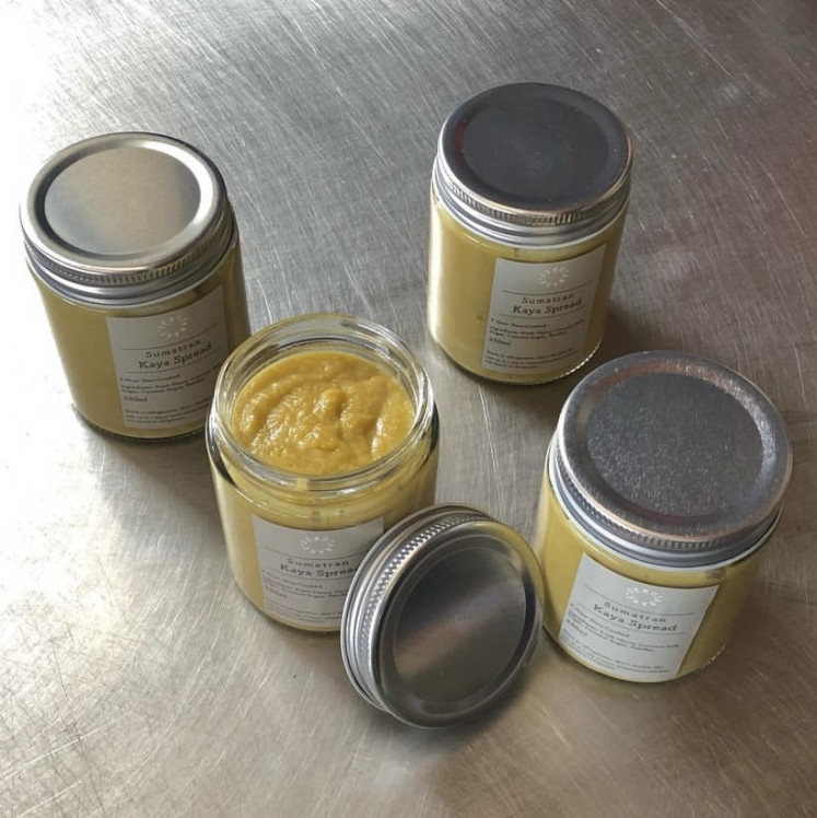 Start small: After his success in creating Seroja Bake's signature loaves, business started rolling with other products like kaya jams and customers began coming to the now-closed outlet in Pelesiran, Tamansari, Bandung. (Instagram/Seroja Bake)