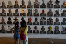 ‘Theater of Me’: Indonesian artist’s satirical self-portraits face the public
