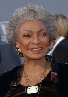 ‘Her light’ goes on: United States actress Nichelle Nichols attends the 2003 TV Land awards at the Palladium Theatre in Hollywood, California, the US, on March 2, 2003.