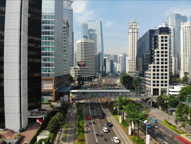 City life: In dense urban centers like Jakarta, whether or not residents have access to public space can have a real impact upon mental well-being. (Unplash/Afif Kusuma)