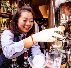 Modern icon: Demitria Dana Paramita, 28, is regarded as one of the most sought-after bartending and mixology prodigies in the industry today. (Courtesy of Demitria Dana Paramita)