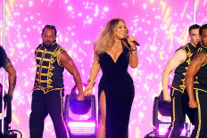 Music for aid: Mariah Carey performs onstage during the 2022 BET Awards at Microsoft Theater on June 26 in Los Angeles, California, the United States. Carey, along with Metallica, the Jonas Brothers and Charlie Puth, will perform at this year’s Global Citizen Festival in New York, the organization said on Thursday.