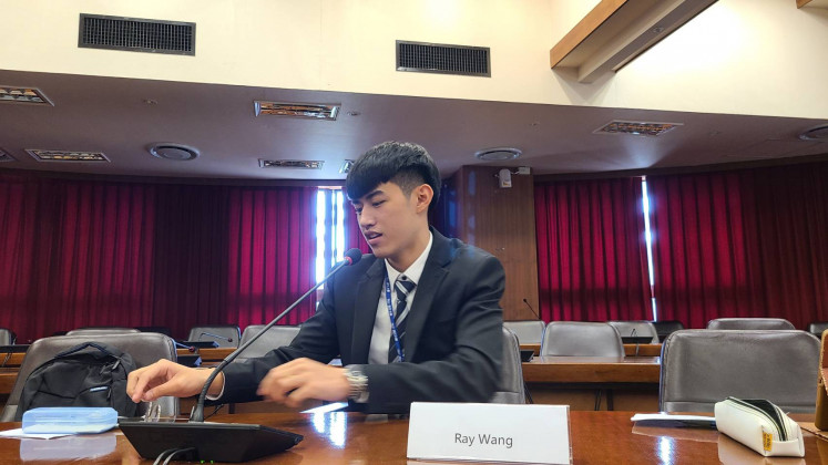 'Extremely sensitive': Ray Wei-Chieh Wang, a Taiwanese freelance analyst and writer on diplomacy and politics in the Indo-Pacific, noted that while Pelosi's visit shows US support to Taiwan, the timing is sensitive as it is provocative for China. (Courtesy of Ray Wei-Chieh Wang)