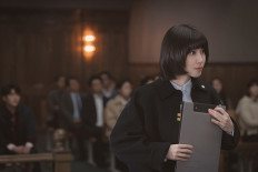 Introspection trigger: South Korean actress Park Eun-bin plays the role of a high-functioning autistic lawyer, Woo Young-woo, in Extraordinary Attorney Woo, as seen in this handout image obtained on Tuesday from Netflix in Seoul.