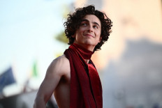 Timothee Chalamet hungry for blood in Venice