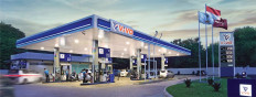 This undated photo shows a Vivo gas station.