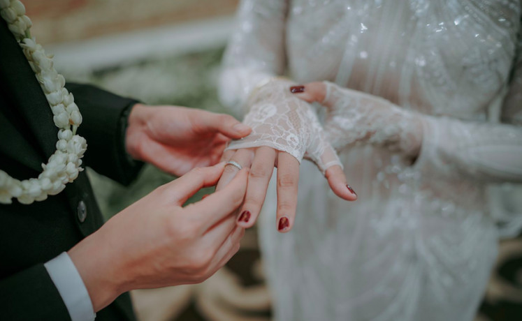 Personal meaning: Nahla Faizah believes that the ring represents the sacred promise of eternal bond in marriage. (Clinovic/Nahla Faizah)