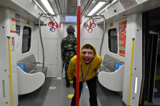 Jakarta's 'zombie' train confronts traffic apocalypse