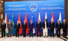 Foreign ministers of the Shanghai Cooperation Organisation (SCO) member states hold a meeting in Tashkent on July 29.