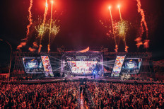 Celebration: NOAH DekadeXperience, a concert in celebration of Indonesian pop-rock band NOAH's decennial, takes place at the Jakarta International Expo compound on Saturday. (Courtesy of New Live Entertainment Musica Studio's)