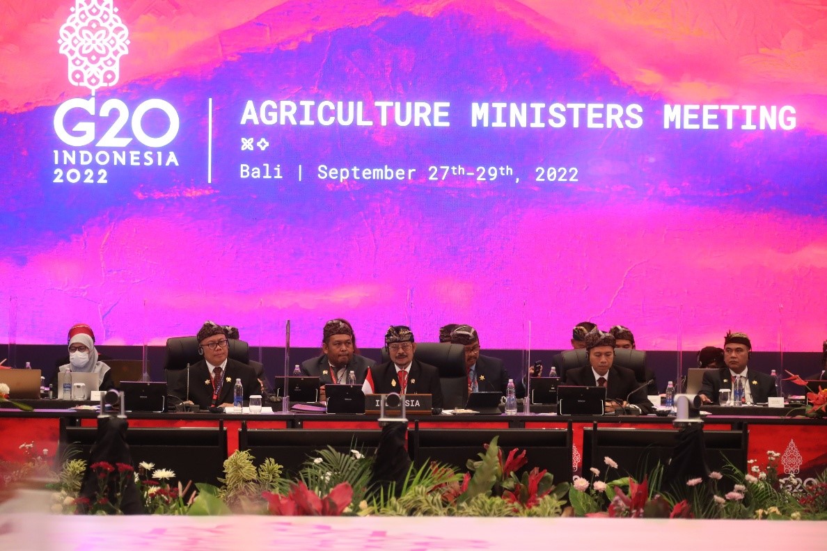 G20 agriculture ministers to improve global food security and nutrition