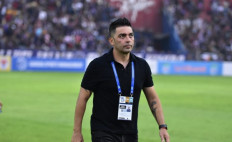 Arema FC coach Javier Roca said he witnessed fans dying in the arms of players during a riot at the Kanjuruhan Stadium in Malang, East Java on Oct. 1, 2022.