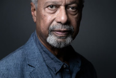 Tanzanian-born British novelist and academic and Nobel Prize in Literature in 2021 Abdulrazak Gurnah, poses during a photo session in Paris on June 16, 2022.