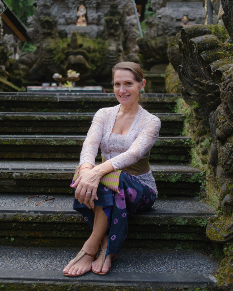 Meet the festival's creator: Janet DeNeefe, the festival's founder and director, created the UWRF in response to the 2002 Bali bombings. (Courtesy of Ubud Writers & Readers Festival 2022)