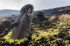 Easter Island statues suffer irreparable damage in fire