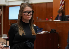 Home soon?: Fake German heiress Anna Sorokin is led away after being sentenced in Manhattan Supreme Court on May 9, 2019, following her conviction the previous month on multiple counts of grand larceny and theft of services. 